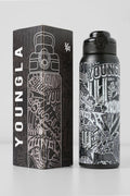 9007 - Bouteilles d'eau Graffiti