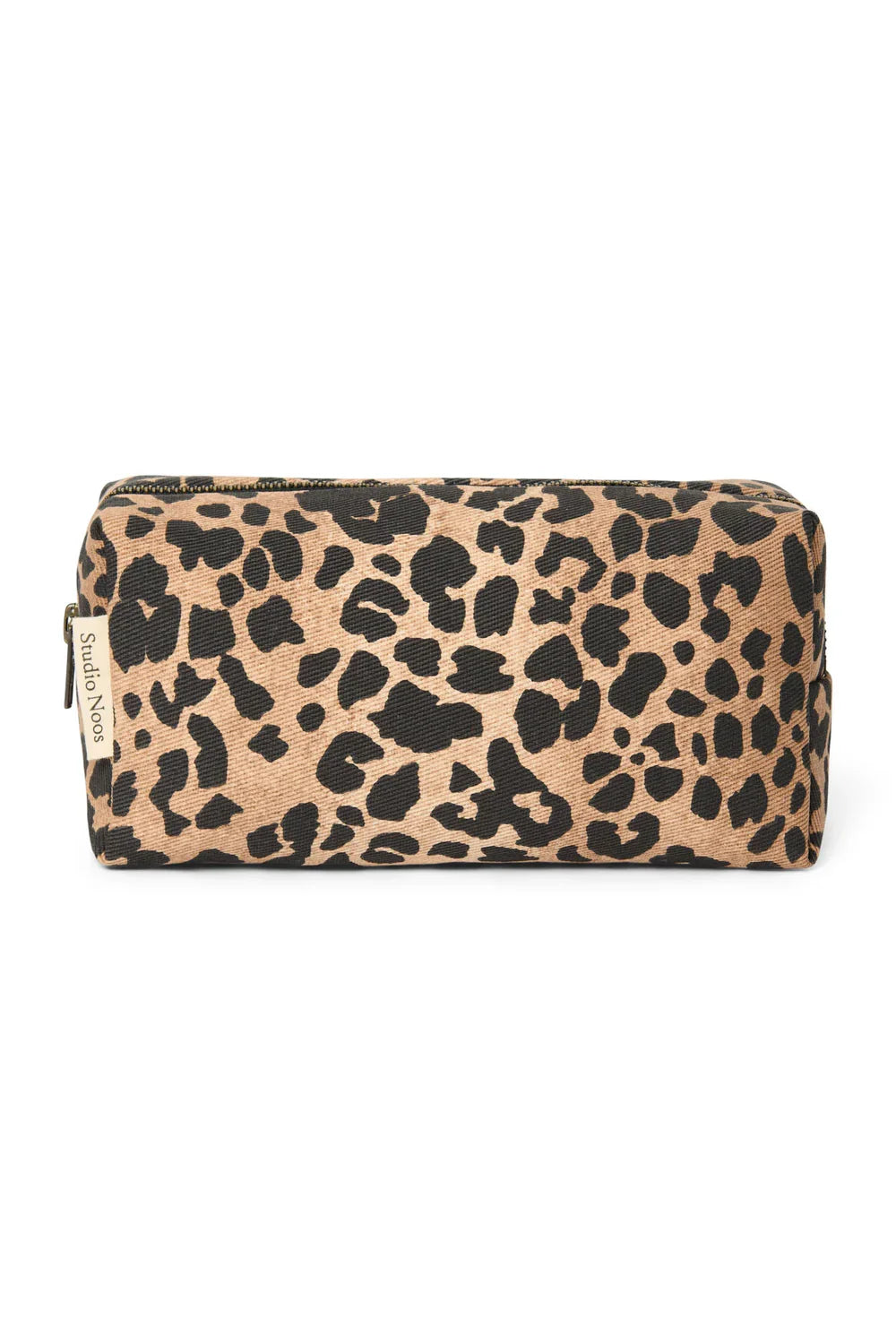 Braune Leoparden-Baumwolltasche
