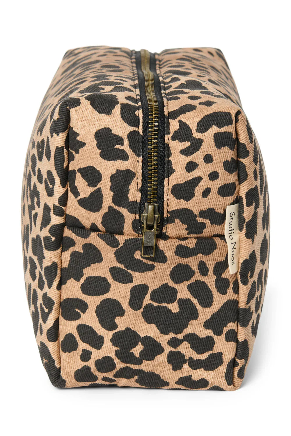 Grüne Leopard-Baumwoll-Kulturtasche