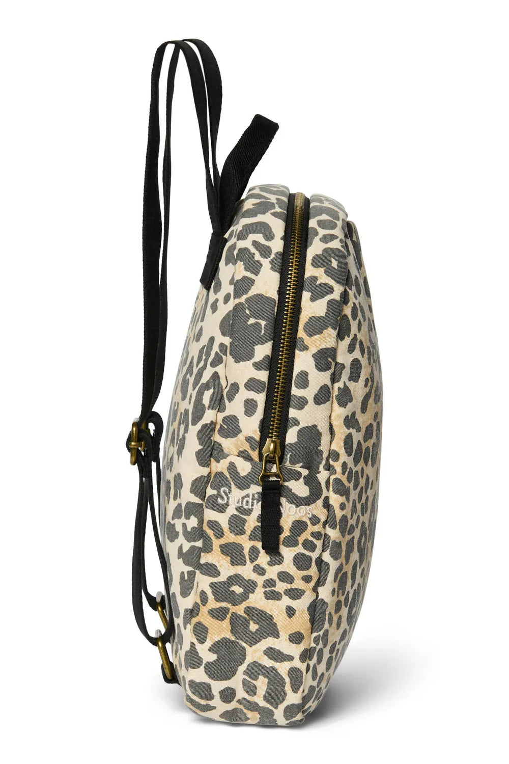 Hazel Leopard Soft Cotton Mini-Rucksack
