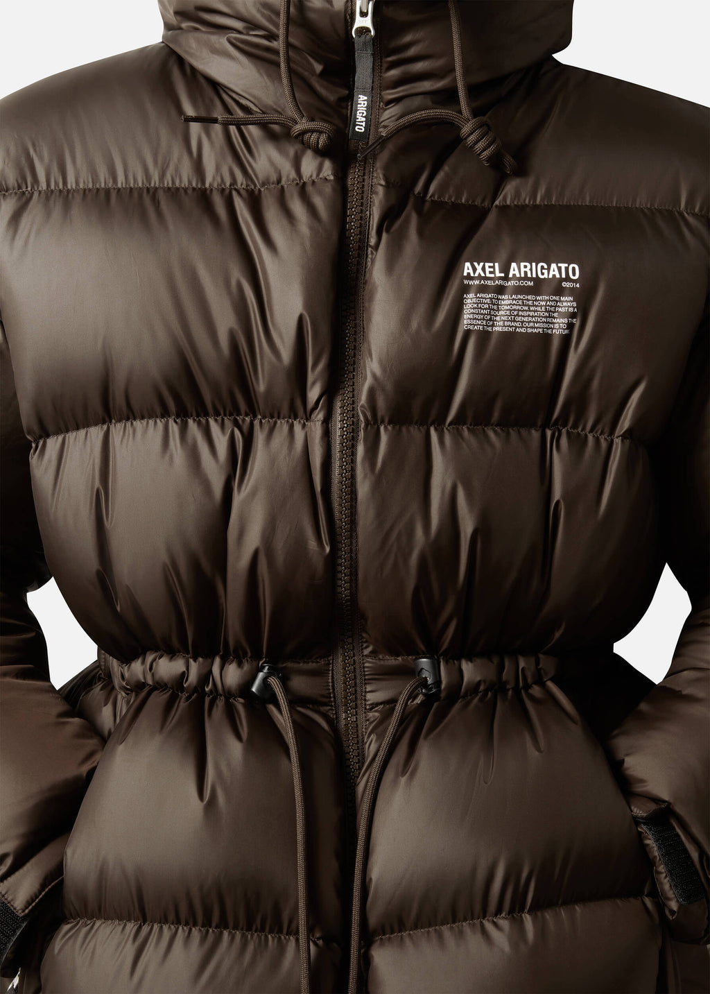 Rhode Down Jacket - Dark Brown - image 9