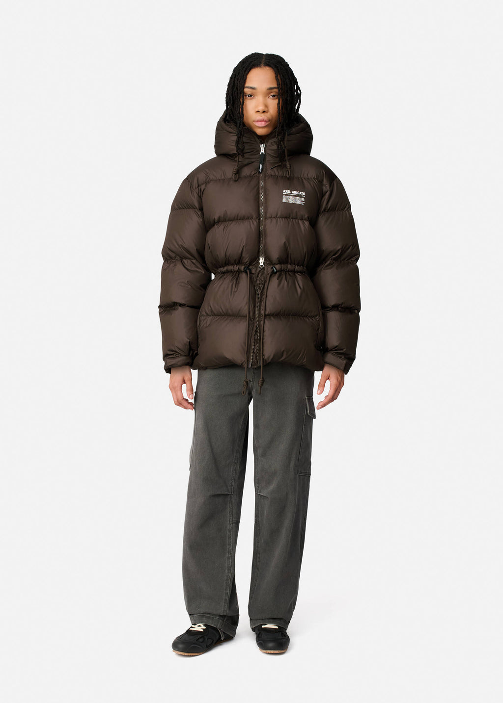 Rhode Down Jacket - Dark Brown - image 4