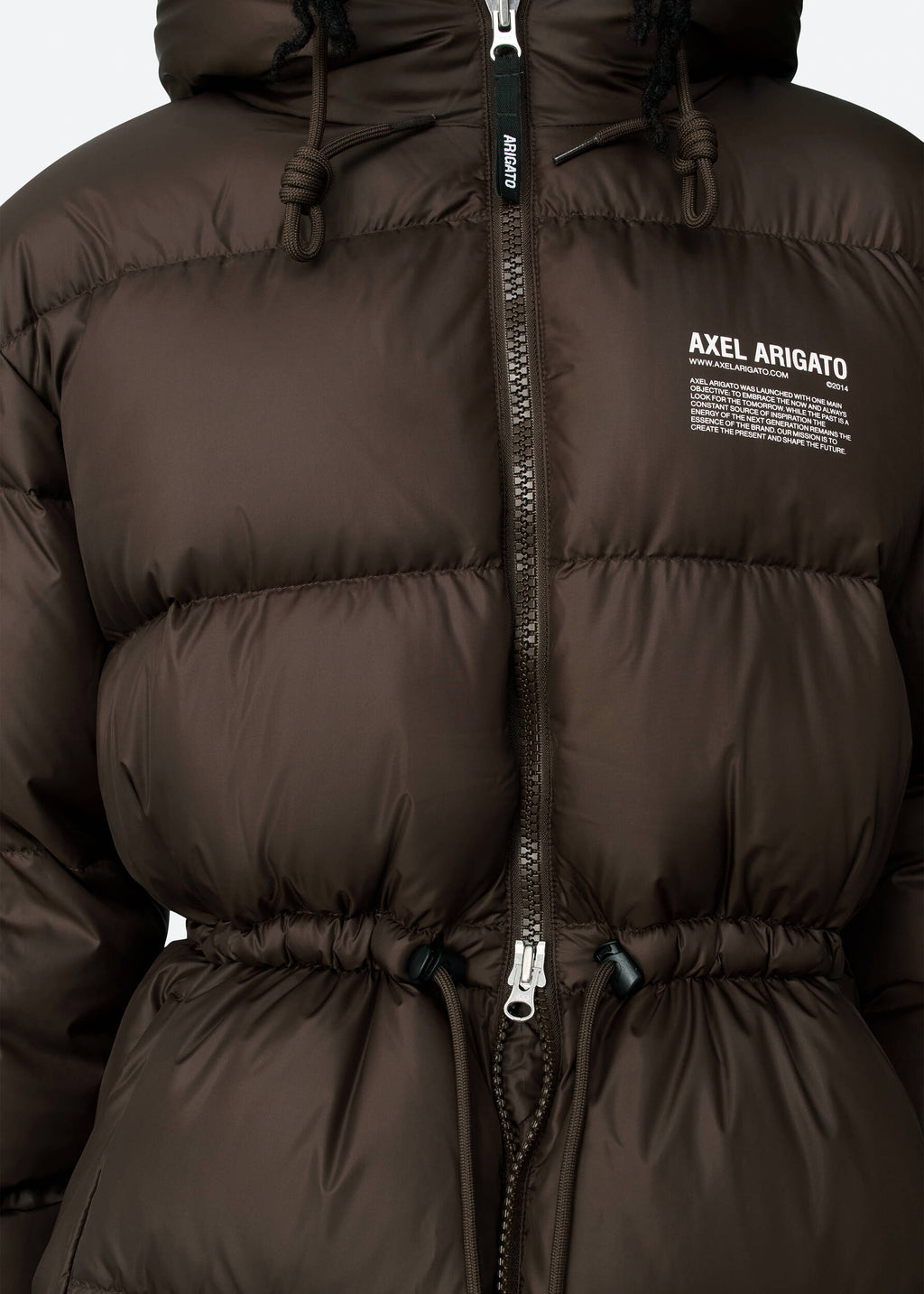 Rhode Down Jacket - Dark Brown - image 7