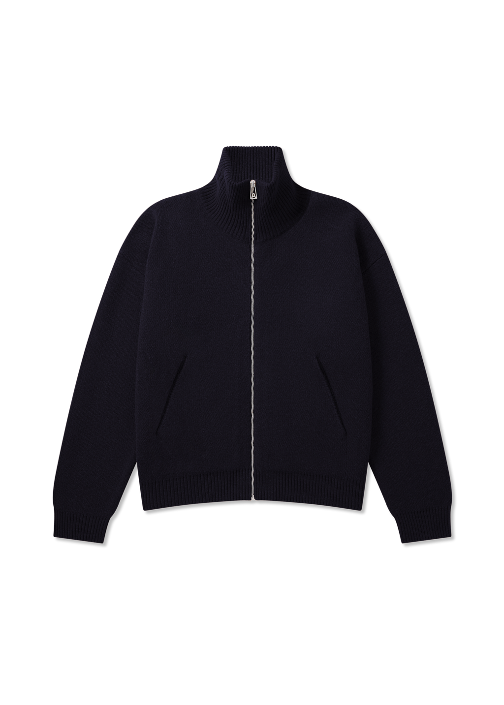 Core Zip-Up Sweater - Navy - image 1