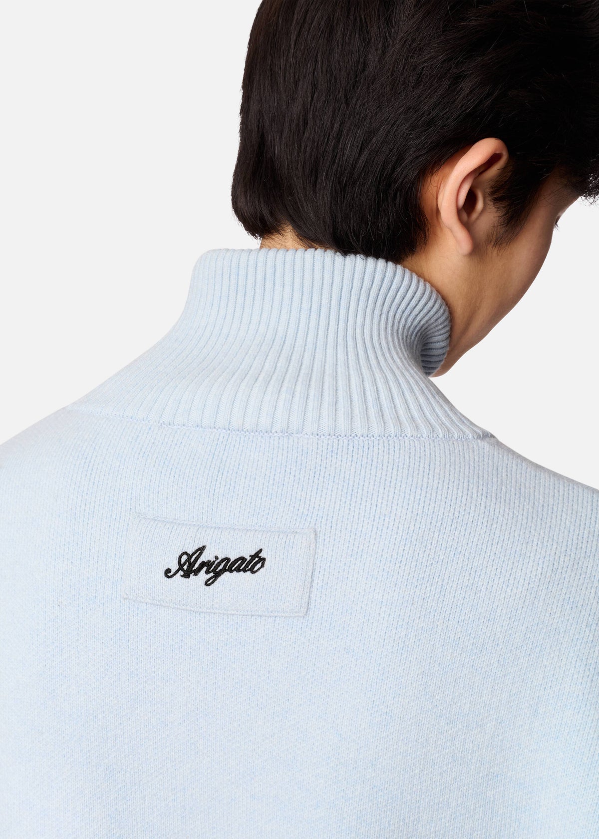 Core Zip-Up Sweater - Light Blue - image 7