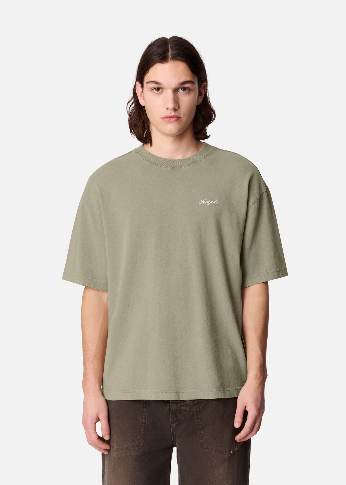 Honor Washed T-Shirt - Olive Green - image 2
