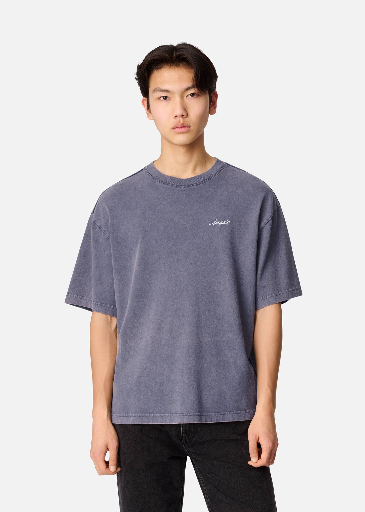 Honor Washed T-Shirt - Smoke Grey - image 2