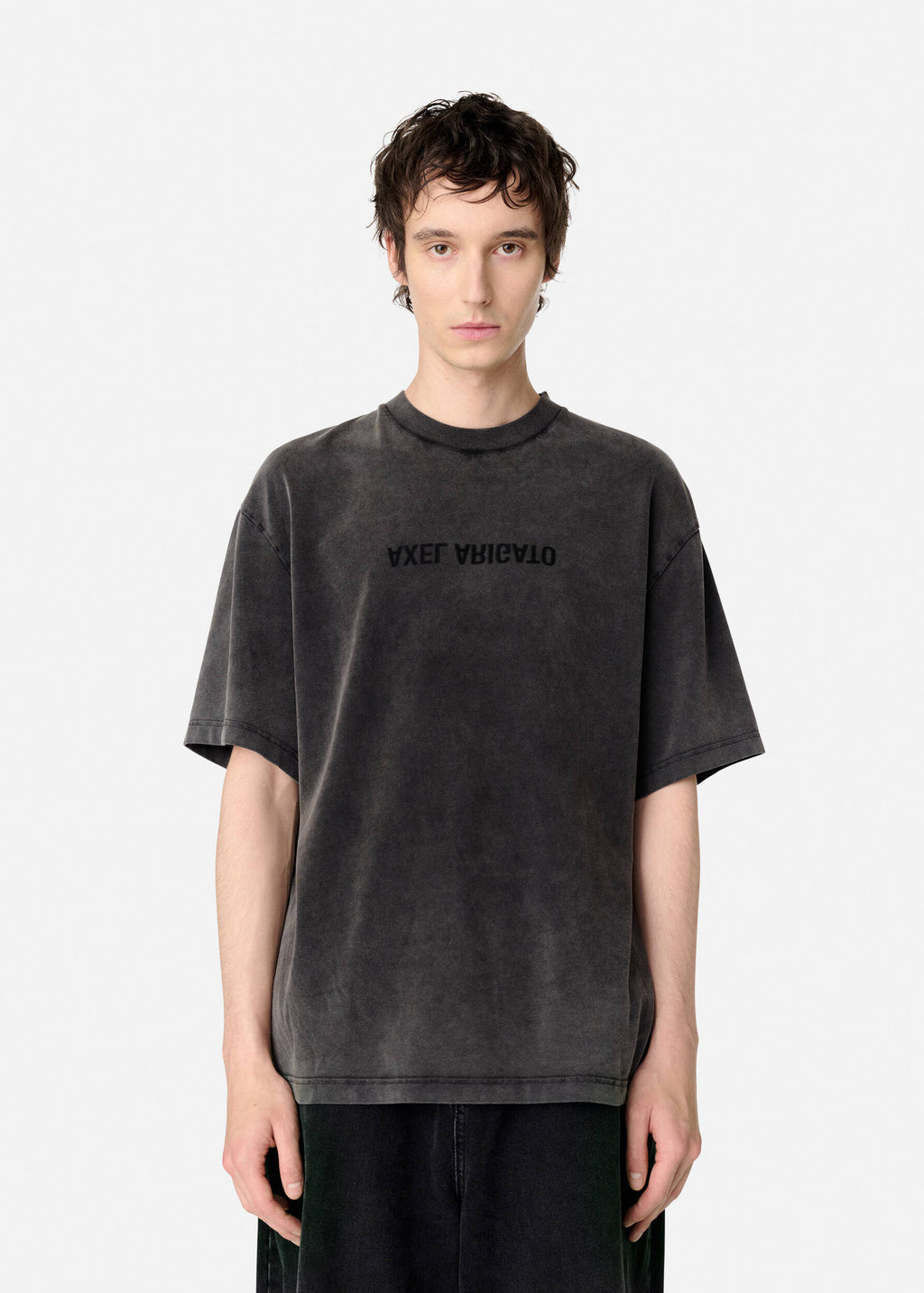 Distort Washed T-Shirt - Black - image 2