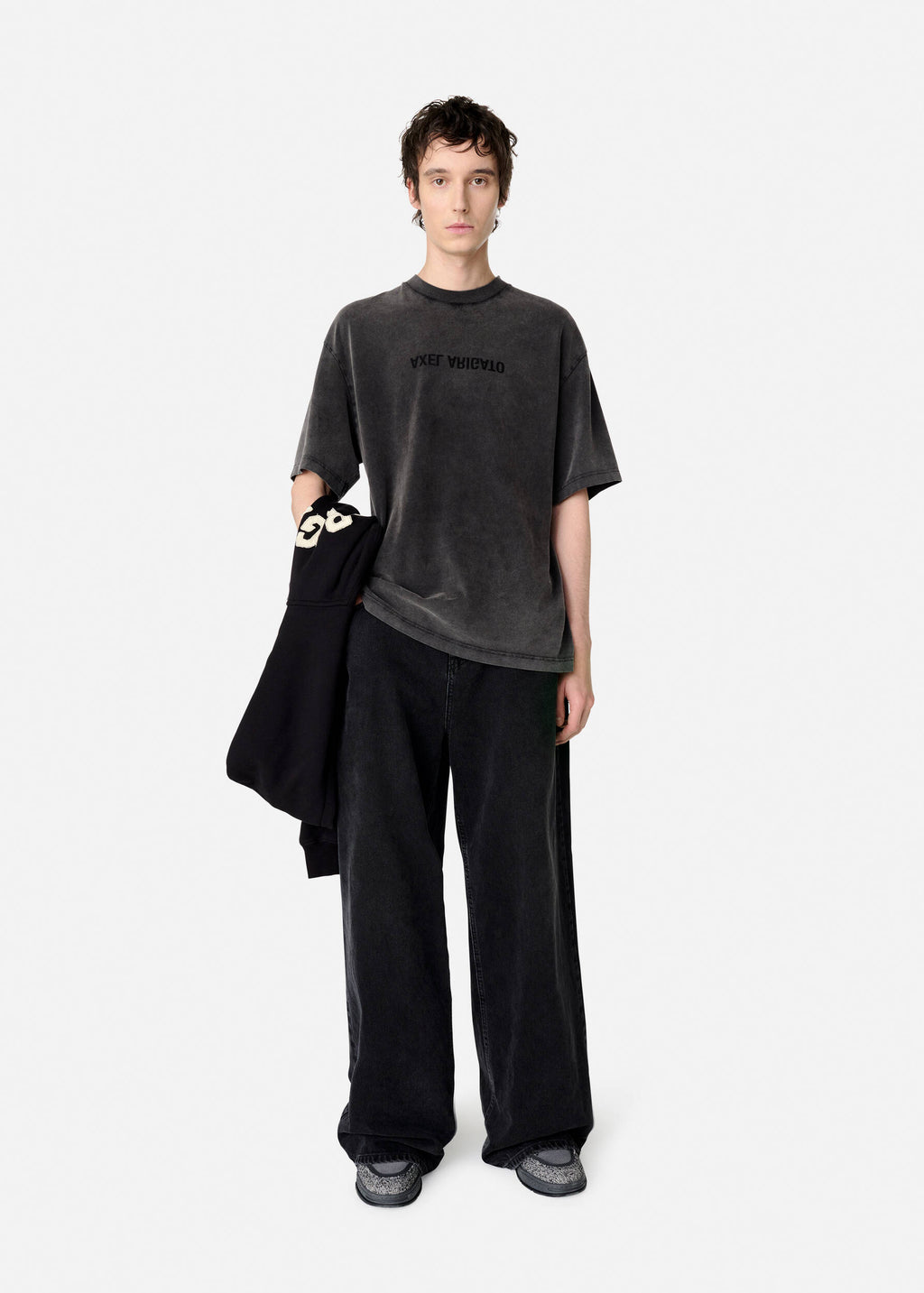 Distort Washed T-Shirt - Black - image 4