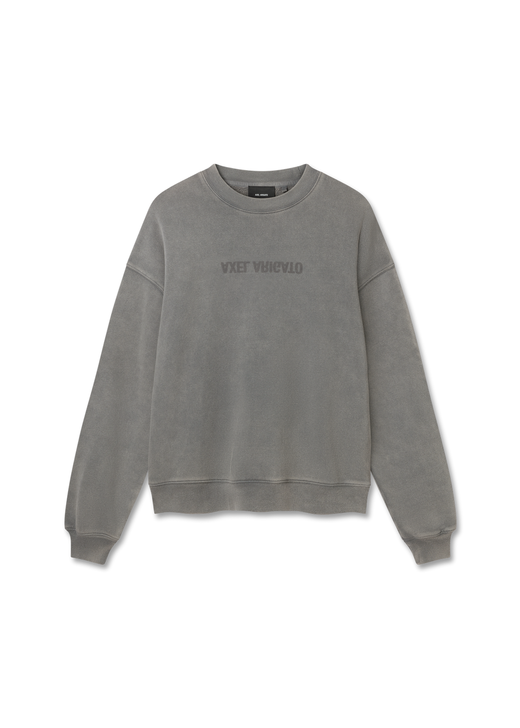 Distort Washed Sweatshirt - Steel Grey - image 1