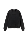 Distort Washed Sweatshirt - Black - image 1