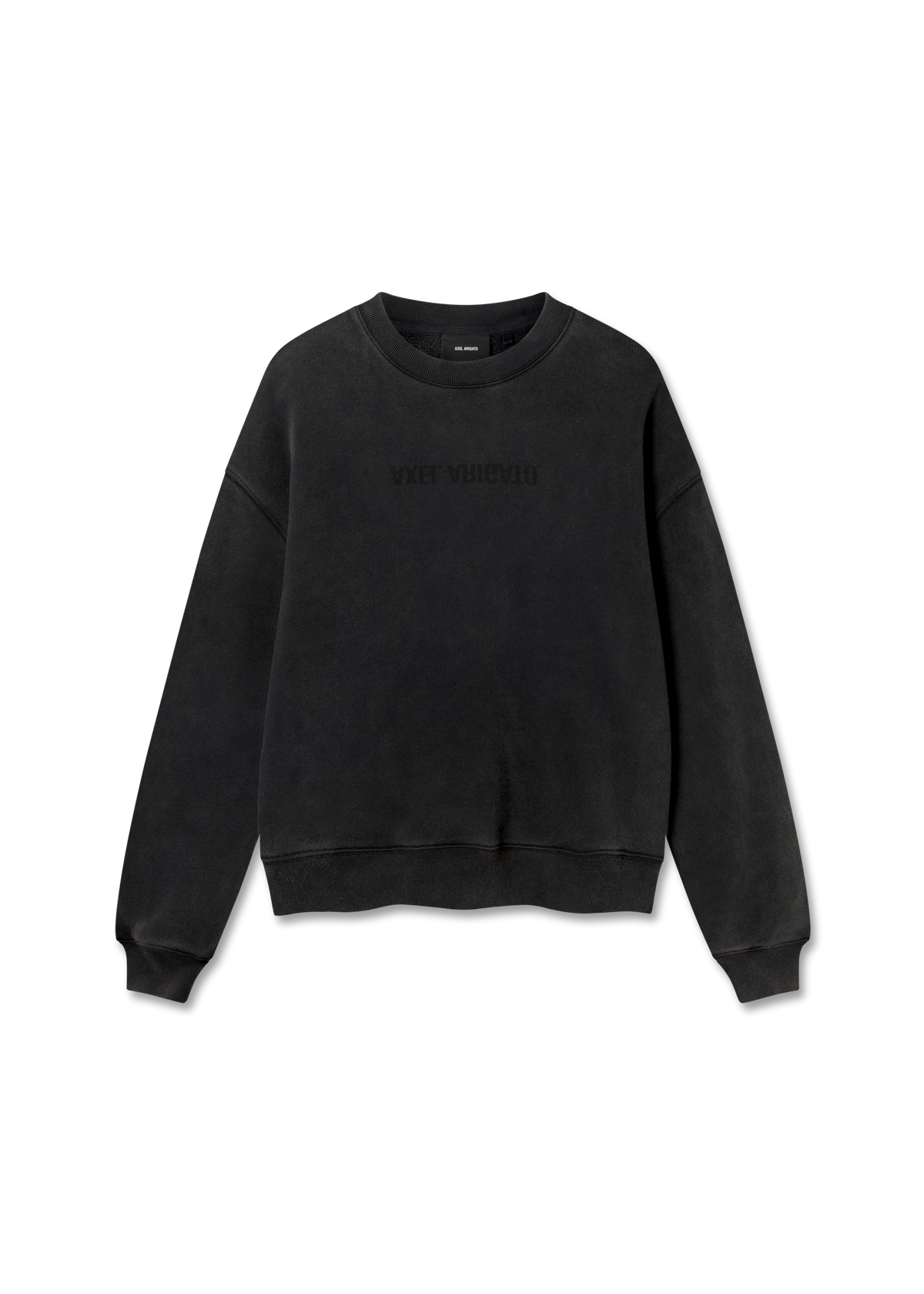 Distort Washed Sweatshirt - Black - image 1