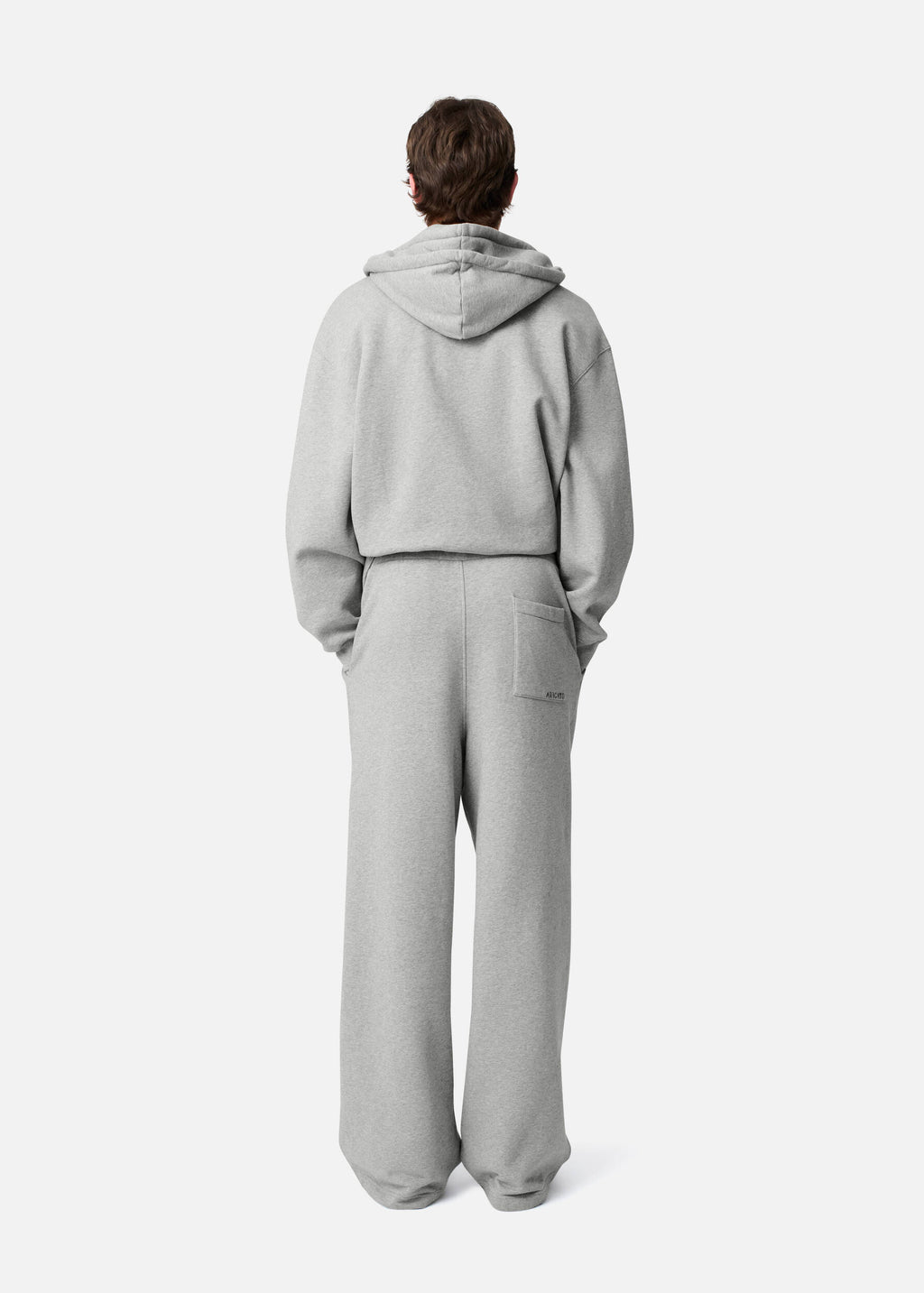 Trey Track Pants - Grey Melange - image 3