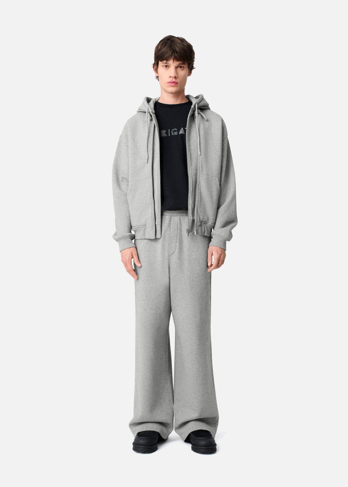 Trey Track Pants - Grey Melange - image 4