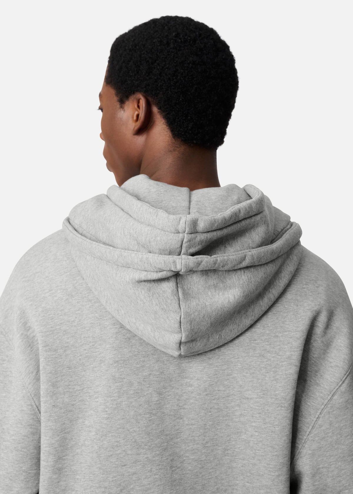 Trey Mélange Hoodie - Grey Melange - image 8