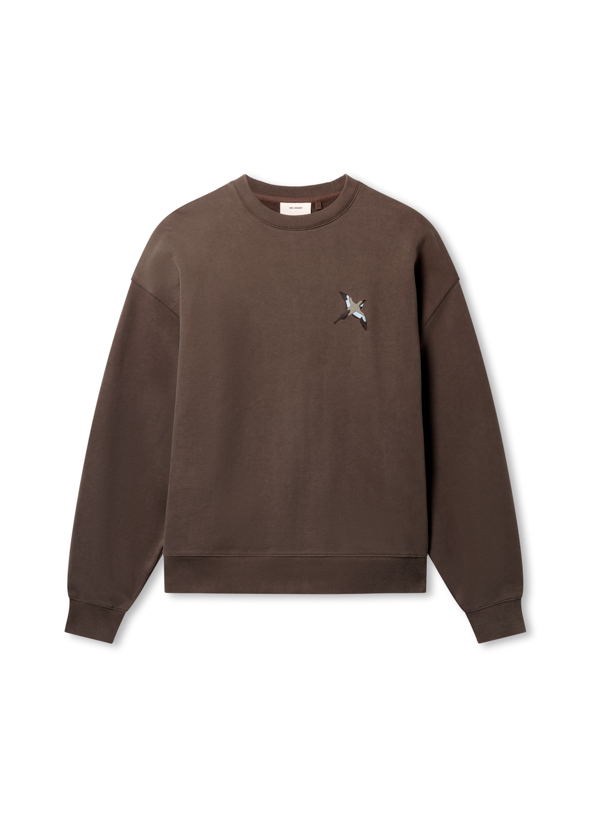 Micro Bee Bird Sweatshirt - Coffee Brown - image 1