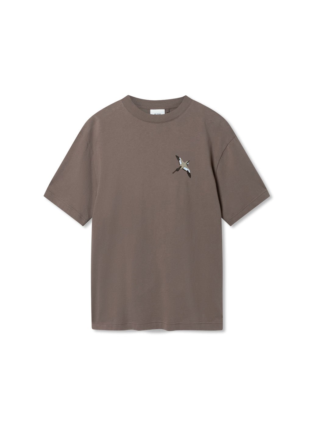 Micro Bee Bird T-Shirt - Coffee Brown - image 1