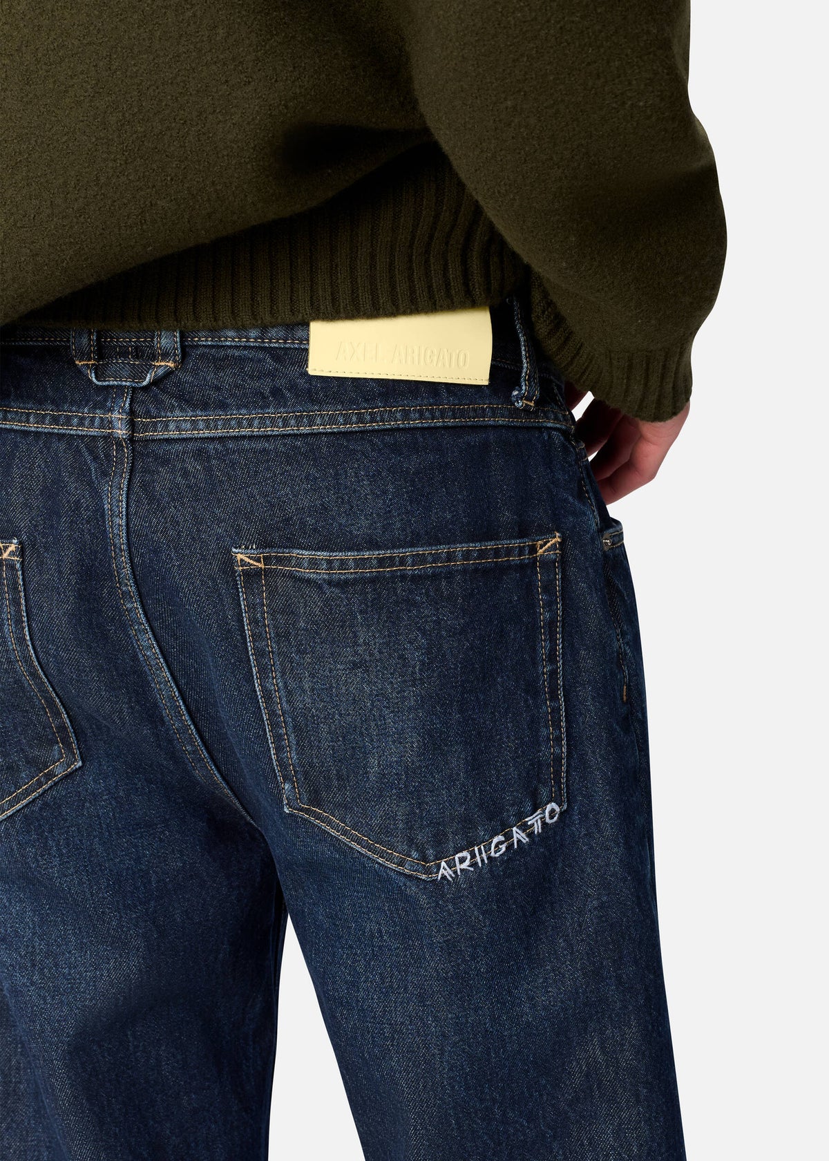 Archive Straight Jeans - Dark Blue - image 6
