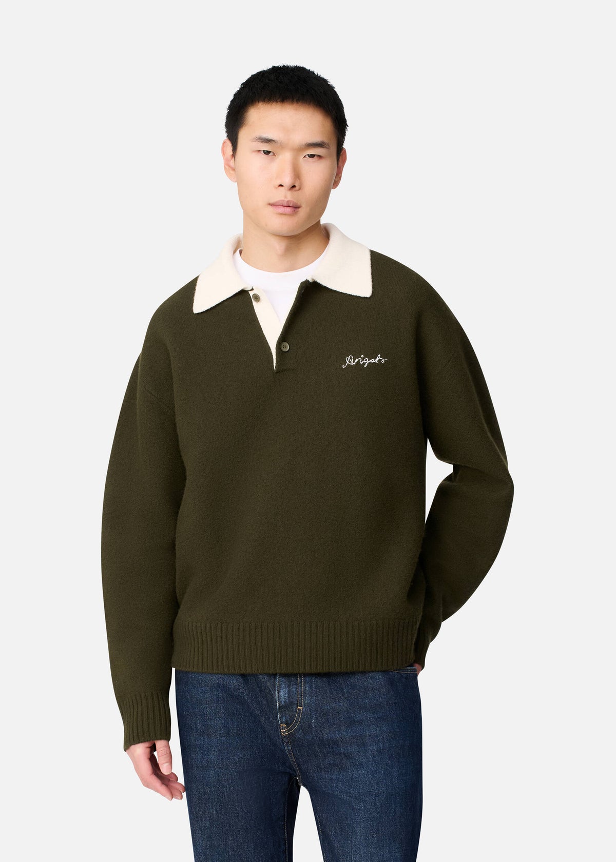 Sonny Polo Sweater - Dark Green - image 2