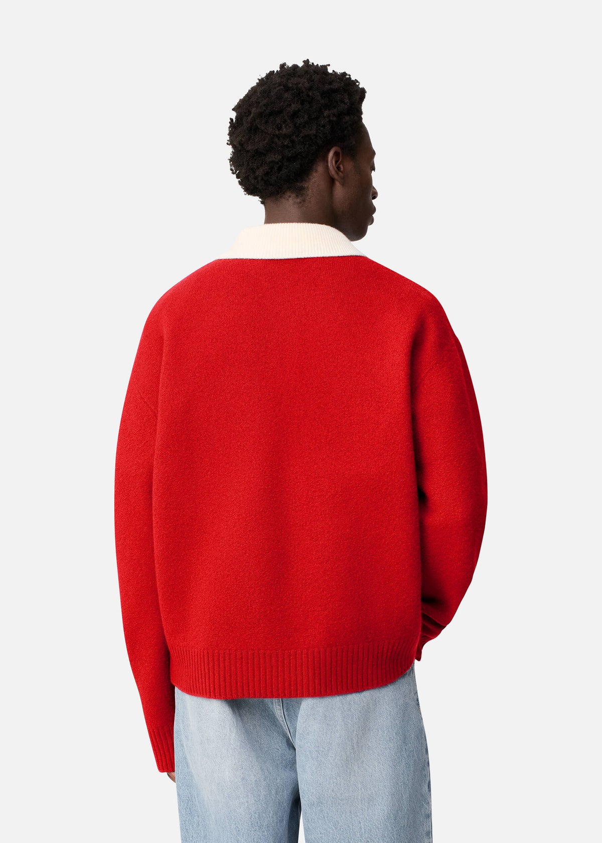 Sonny Polo Sweater - Red - image 3