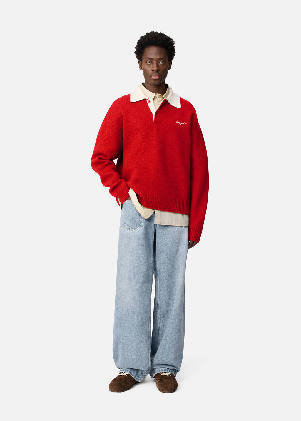 Sonny Polo Sweater - Red - image 4