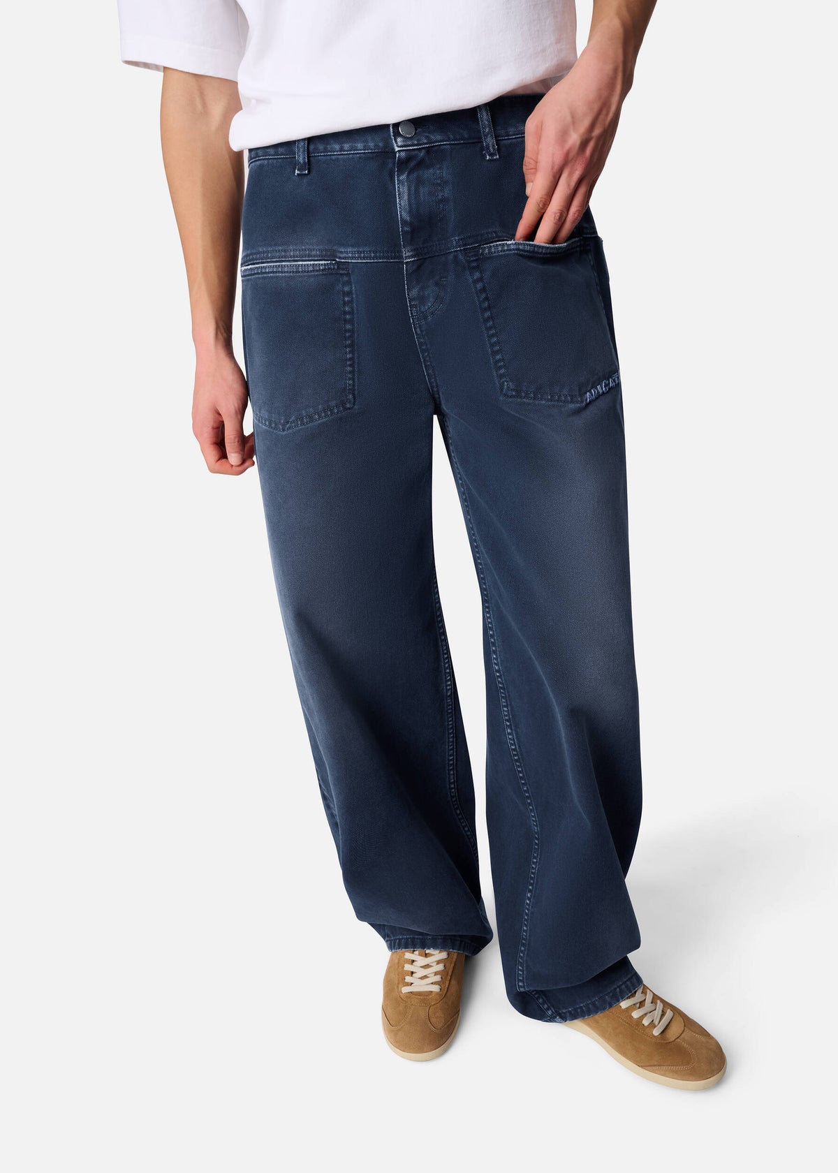 Invert Relaxed Jeans - Navy - image 8