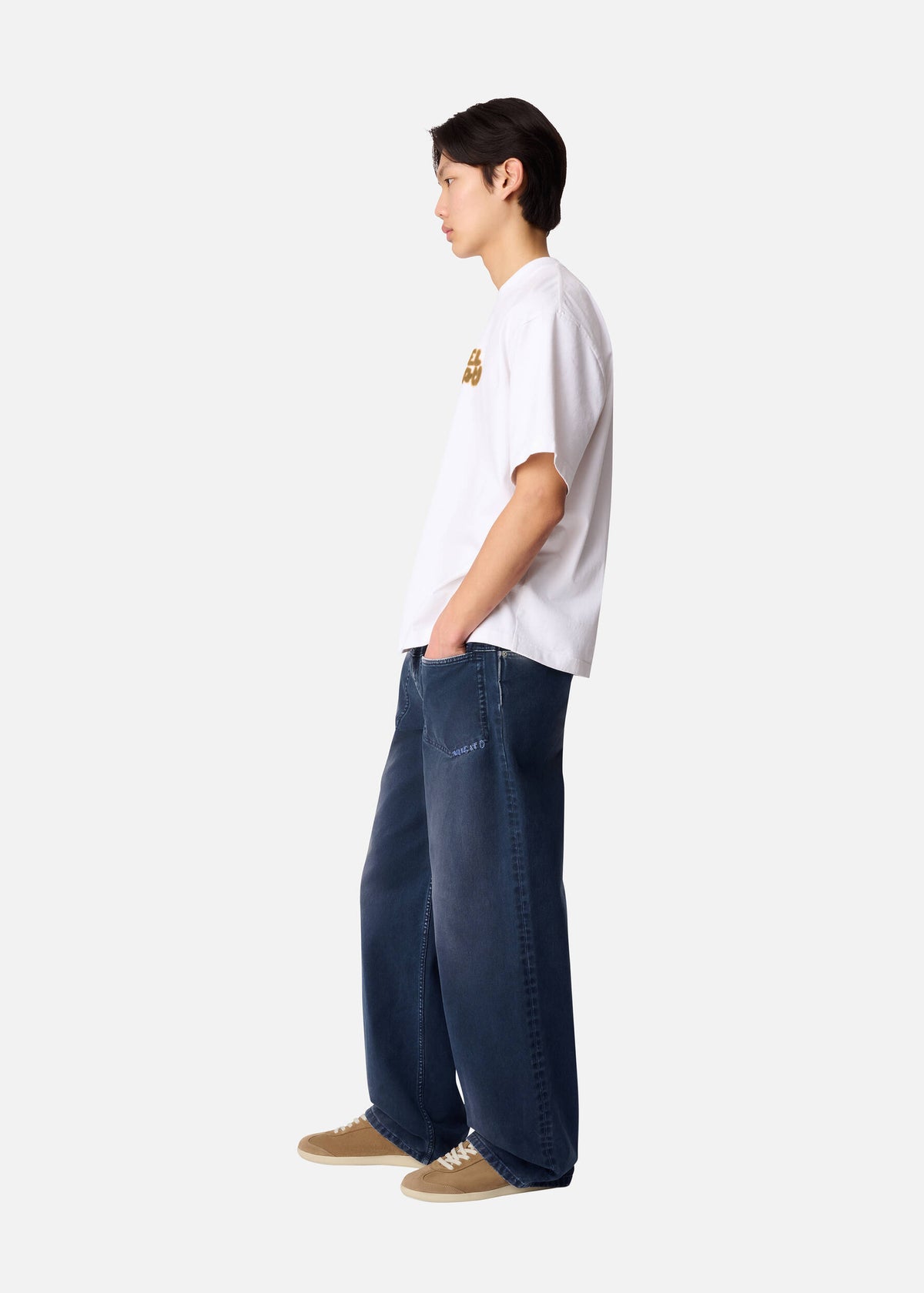 Invert Relaxed Jeans - Navy - image 6