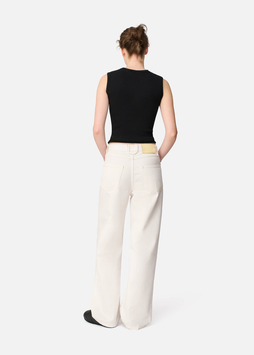 Lidia Straight Jeans - White - image 3