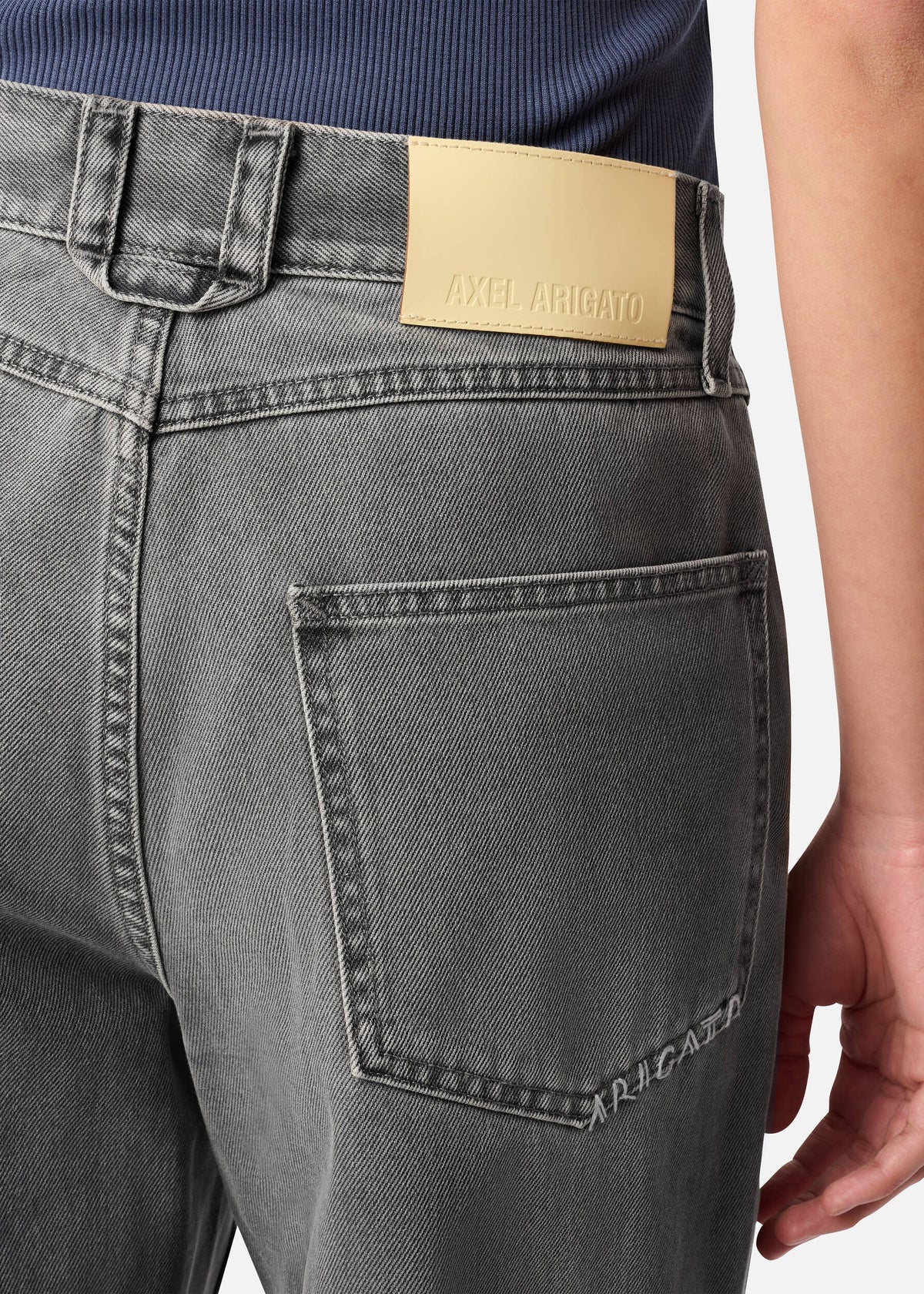 Lidia Straight Jeans - Grey - image 7