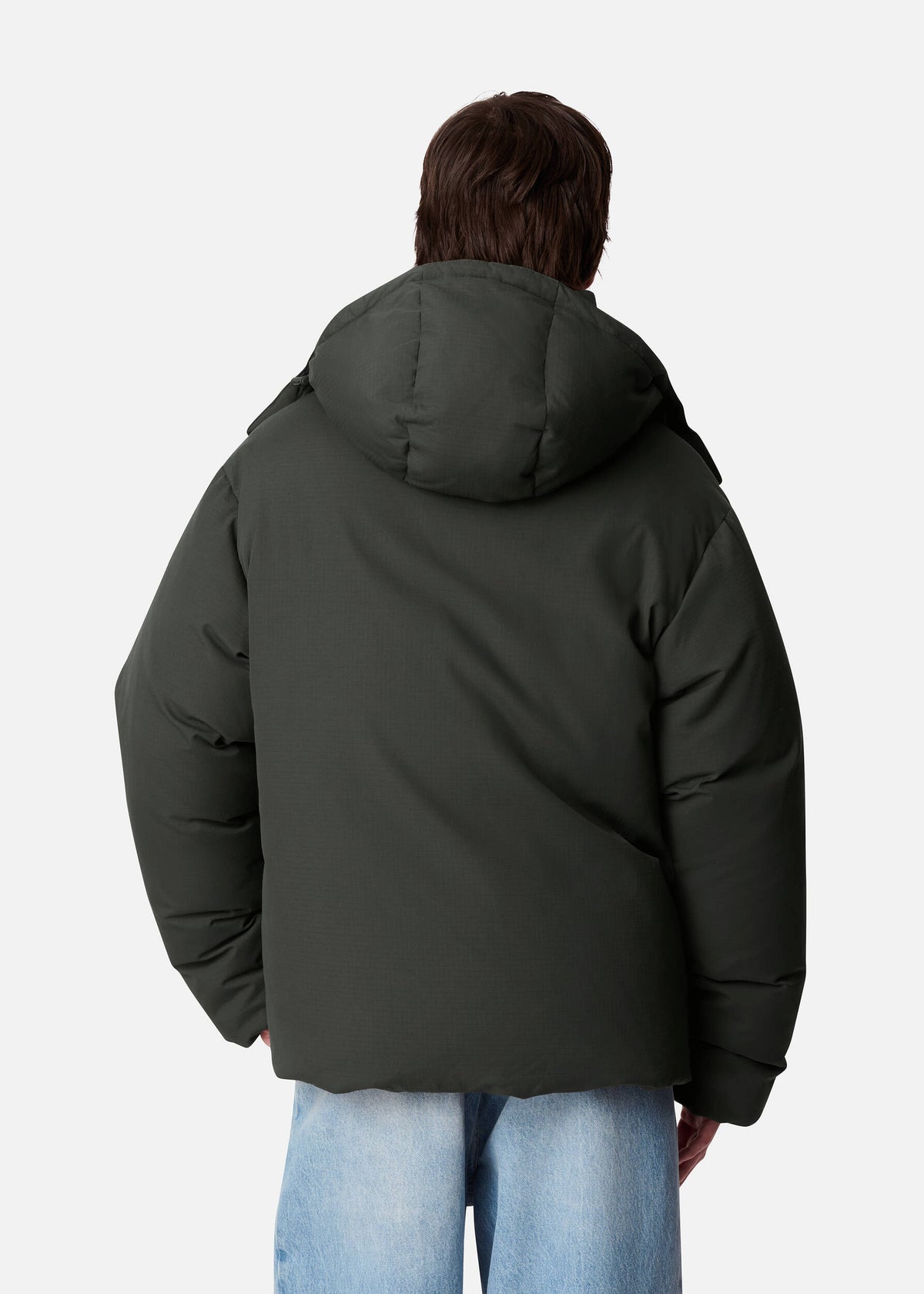 Tent Puffer Jacket - Dark Green - image 3