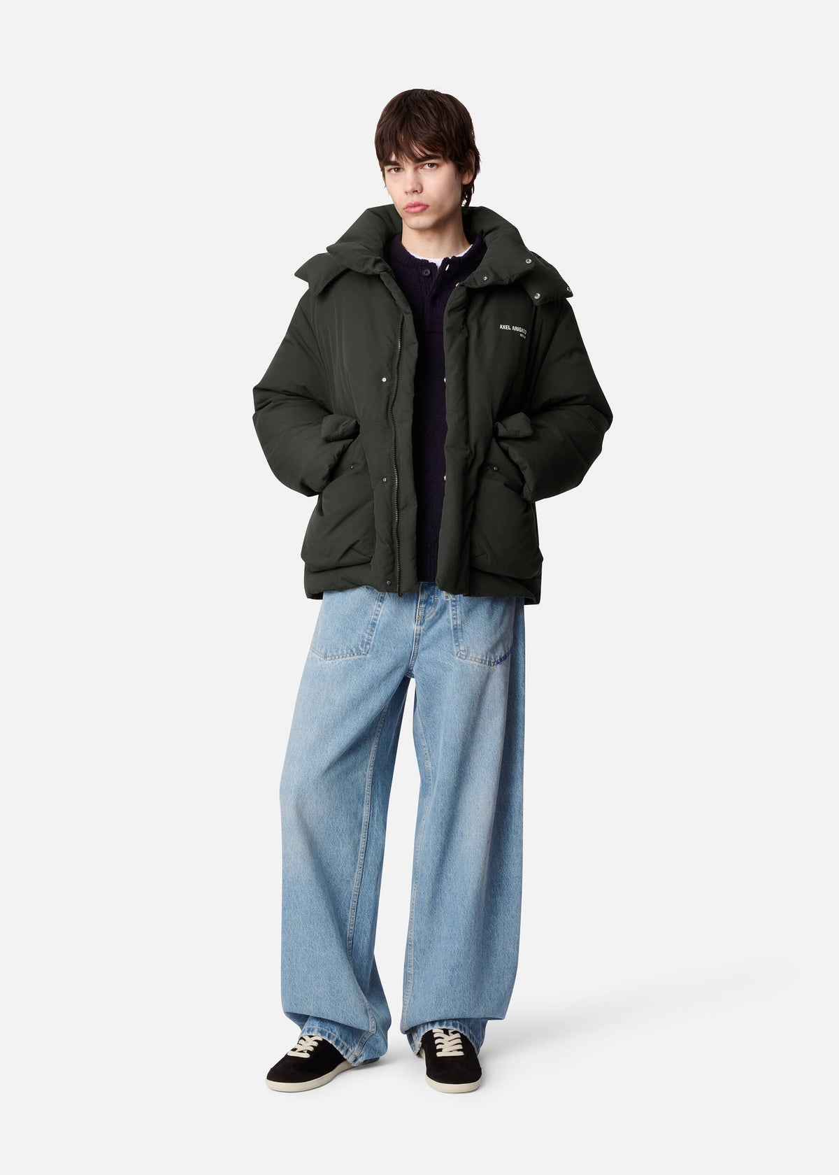 Tent Puffer Jacket - Dark Green - image 4