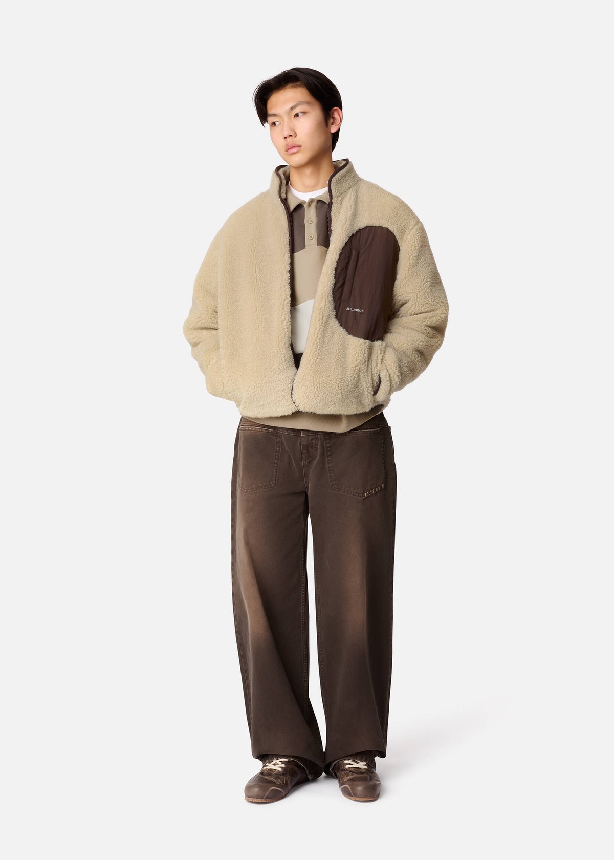 Moss Fleece Jacket - Beige - image 4