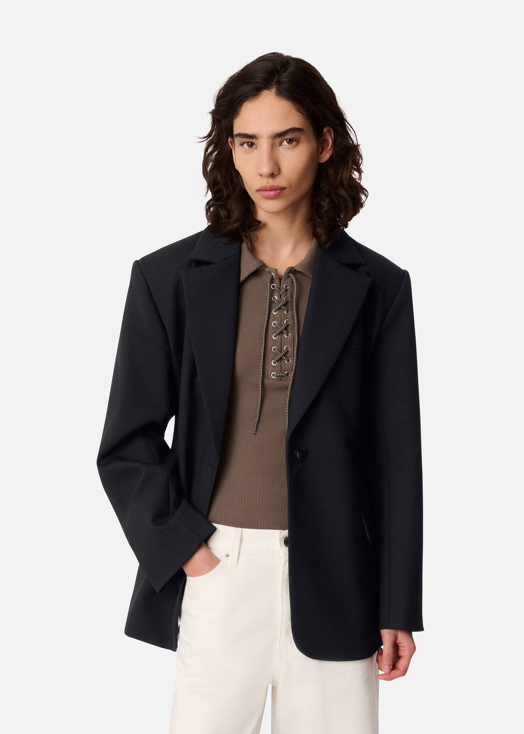 Wren Blazer - Black - image 5