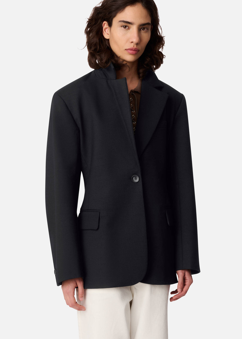 Wren Blazer - Black - image 7