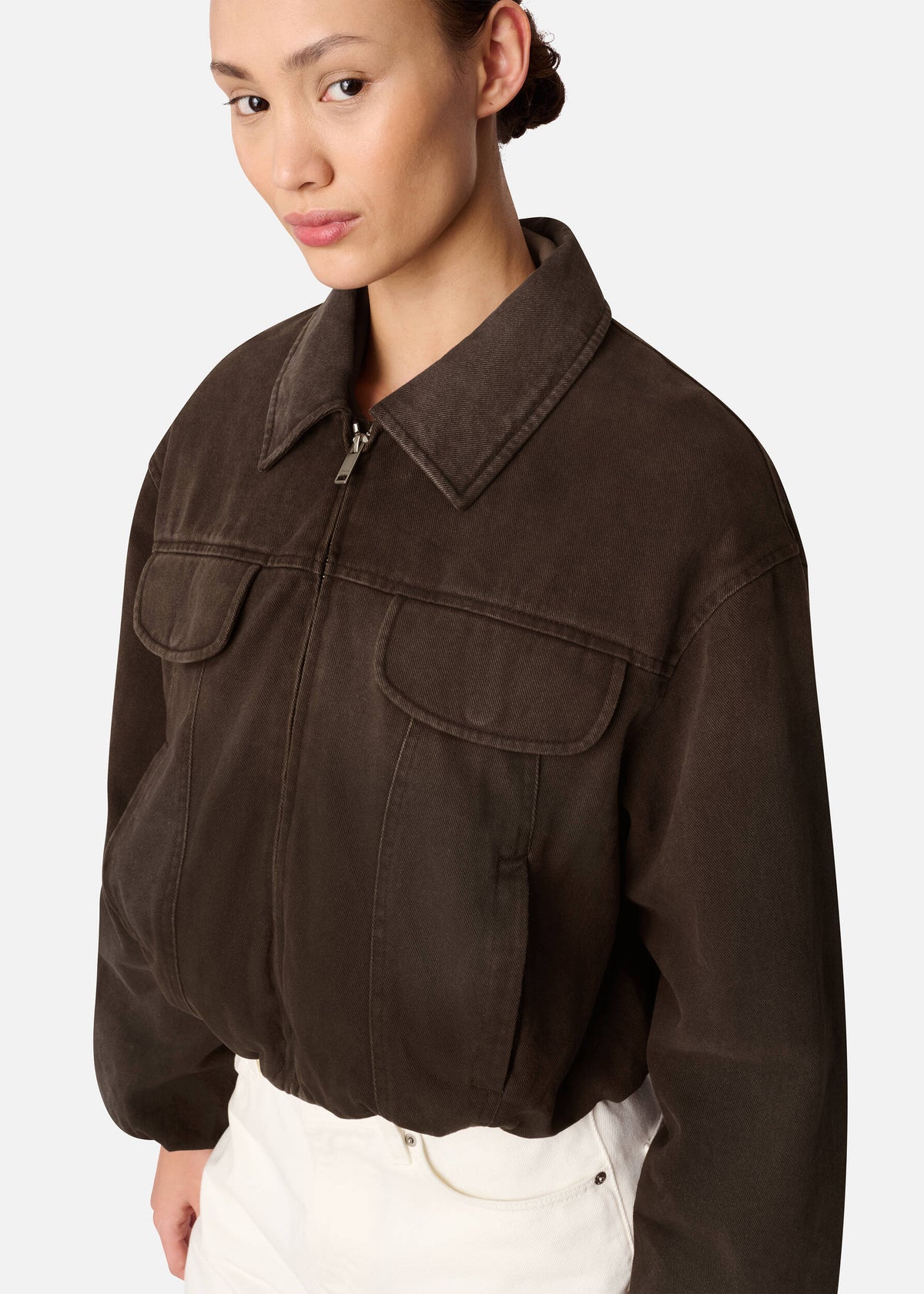 Aerie Jacket - Brown - image 7