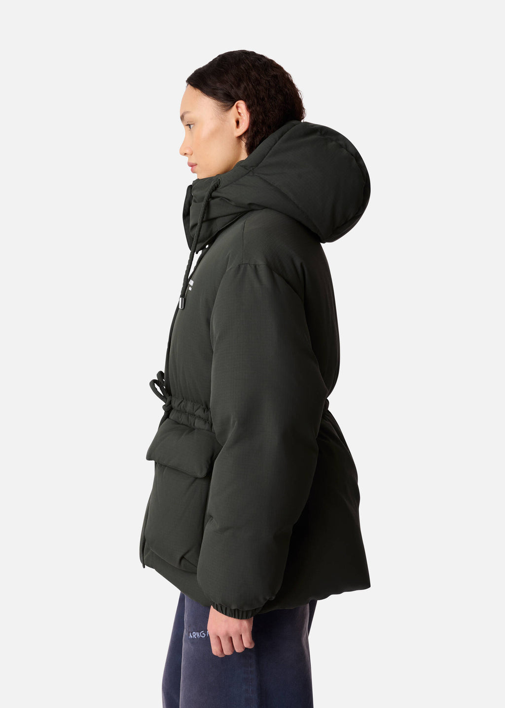 Grove Puffer Jacket - Dark Green - image 8