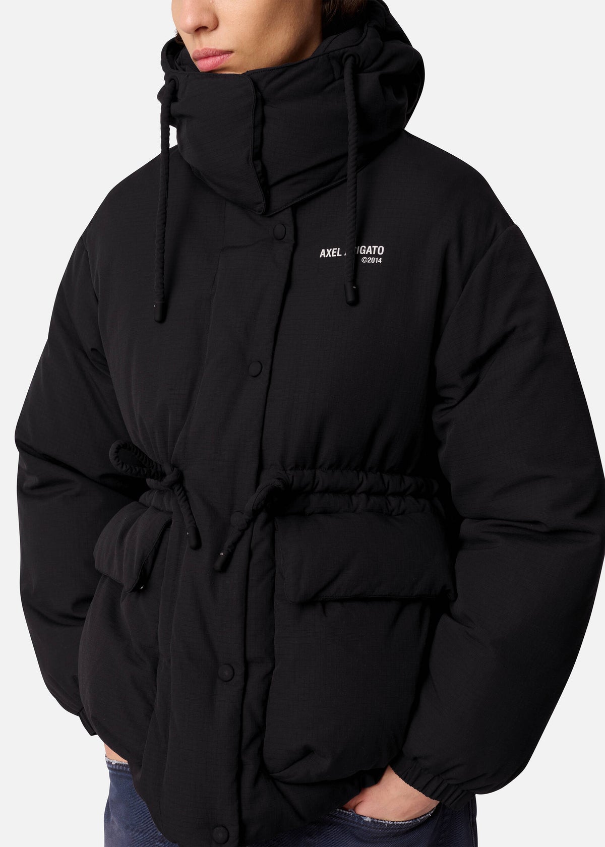 Grove Puffer Jacket - Black - image 6