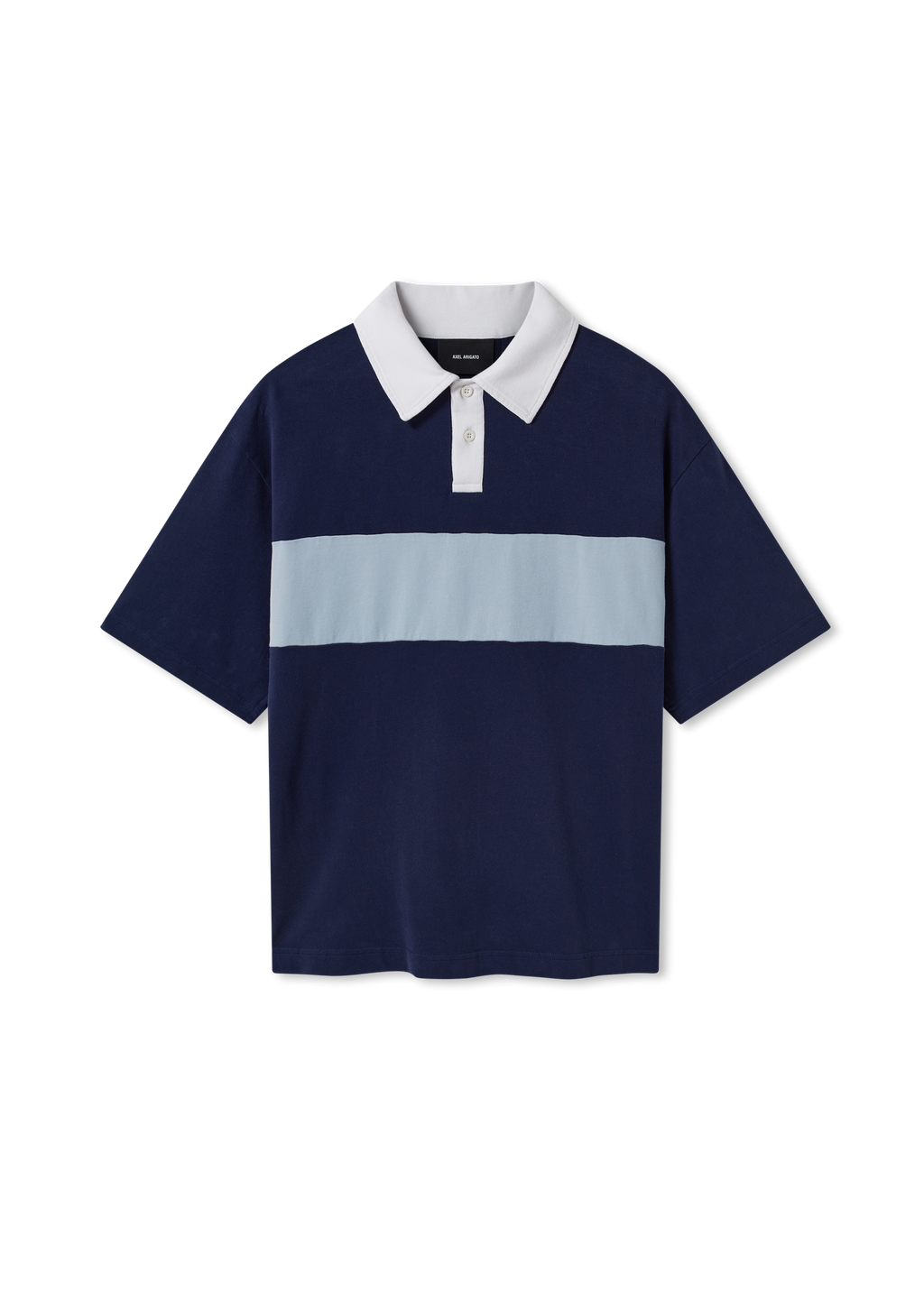 Brook Polo Shirt - Navy/Stone Blue - image 1