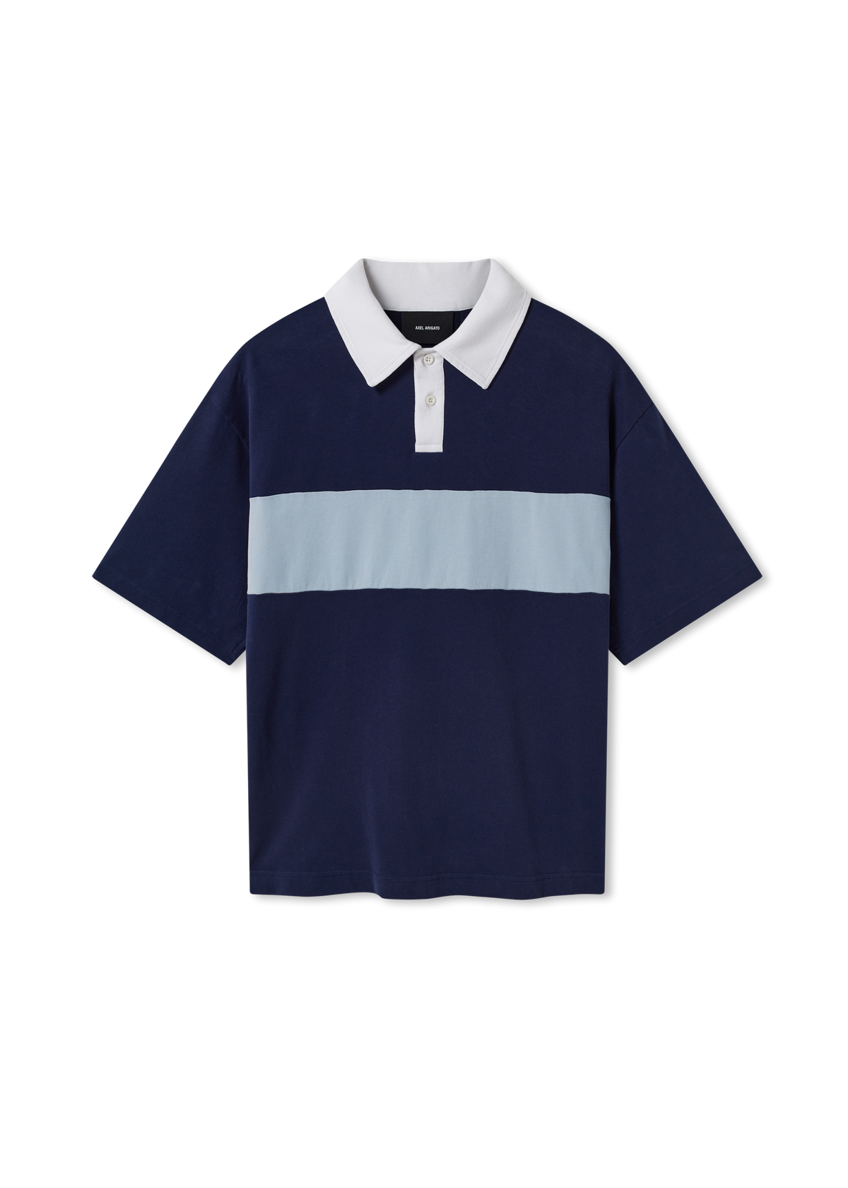 Brook Polo Shirt - Navy/Stone Blue - image 1