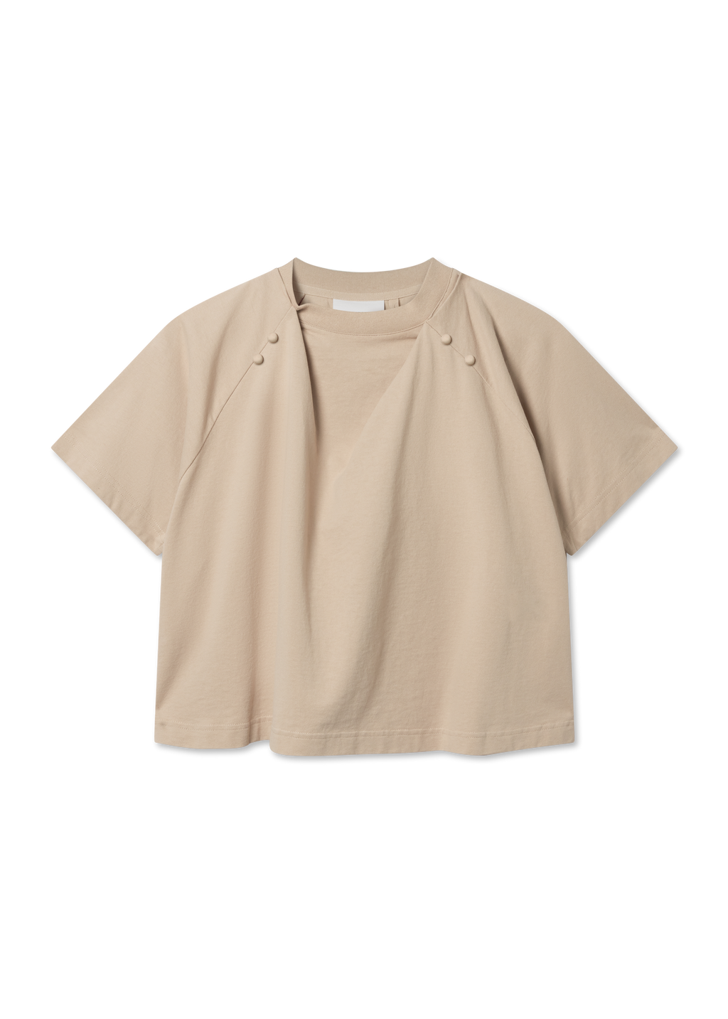 Hosta T-Shirt - Dark Beige - image 1