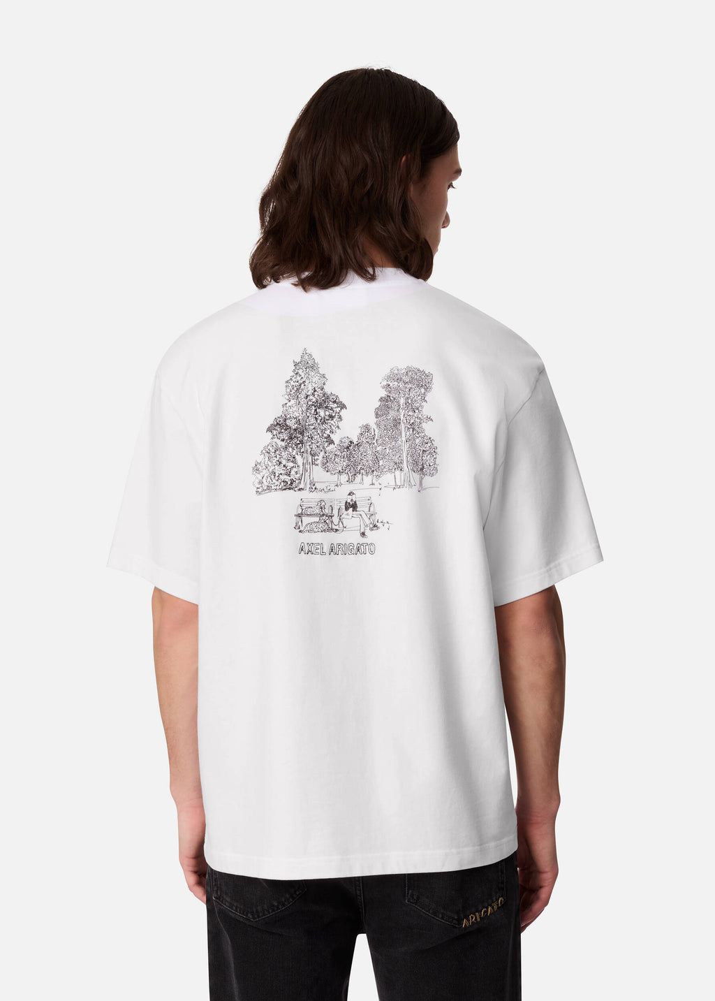 Forest Sketch T-Shirt - White - image 3