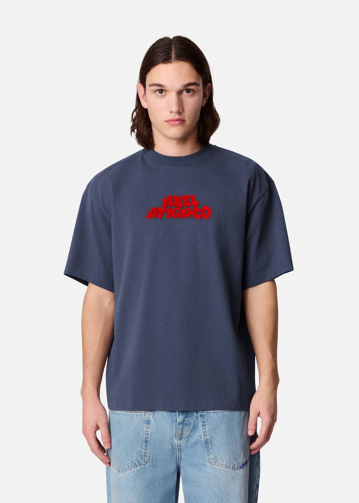 Flock T-Shirt - Smoke Grey - image 2