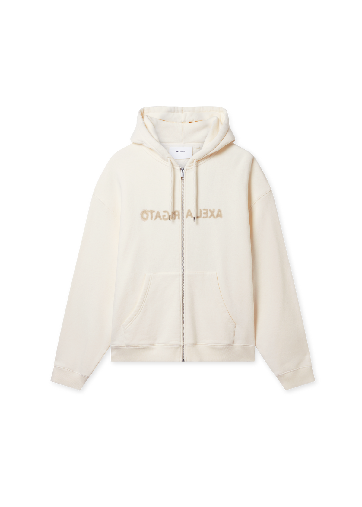 Rhys Zip Thru Hoodie - Cream - image 1