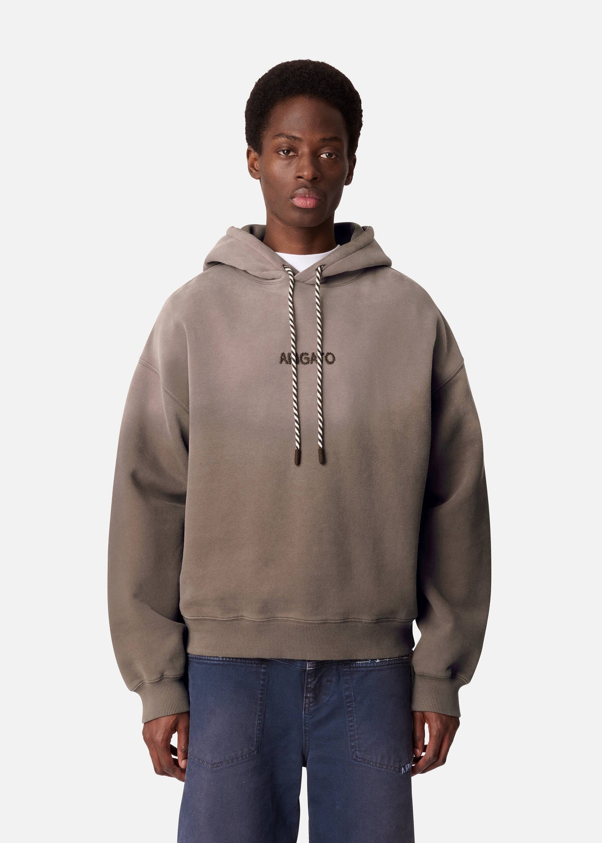 Gens Washed Hoodie - Coffee Brown - image 2