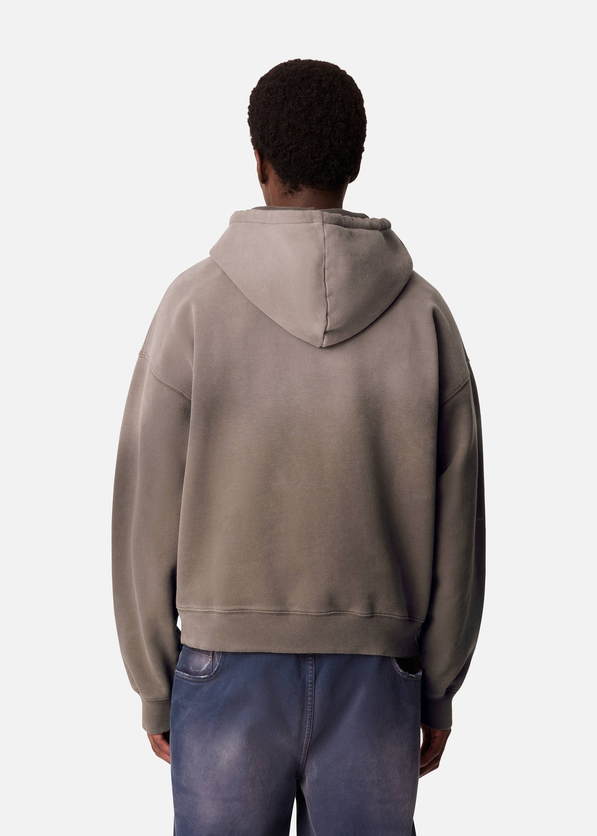 Gens Washed Hoodie - Coffee Brown - image 3
