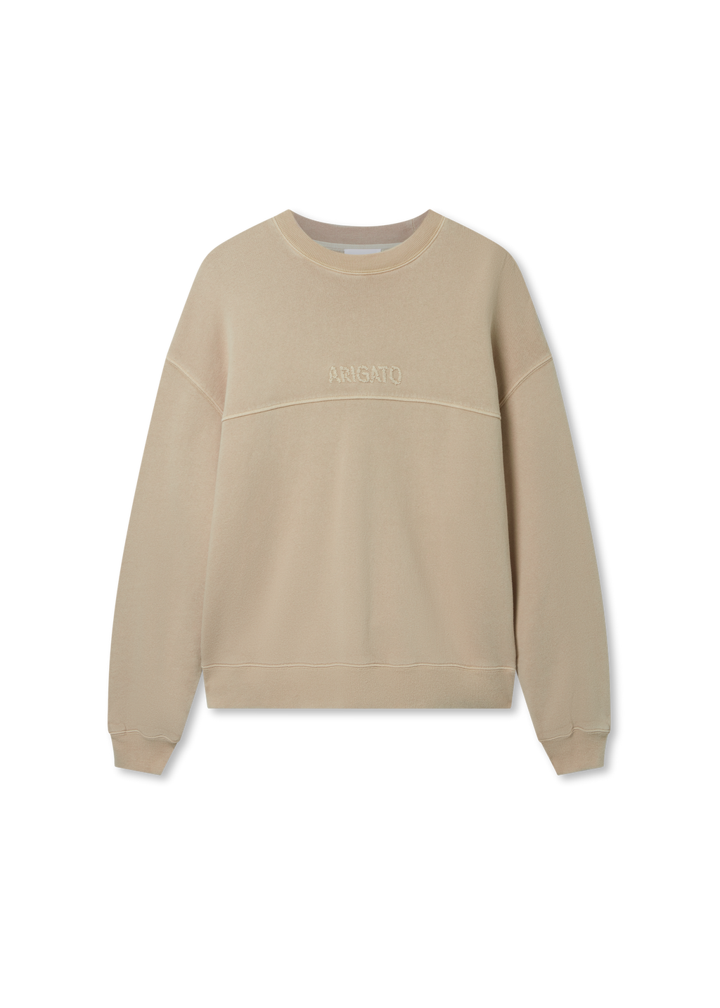 Gens Washed Sweatshirt - Dark Beige - image 1