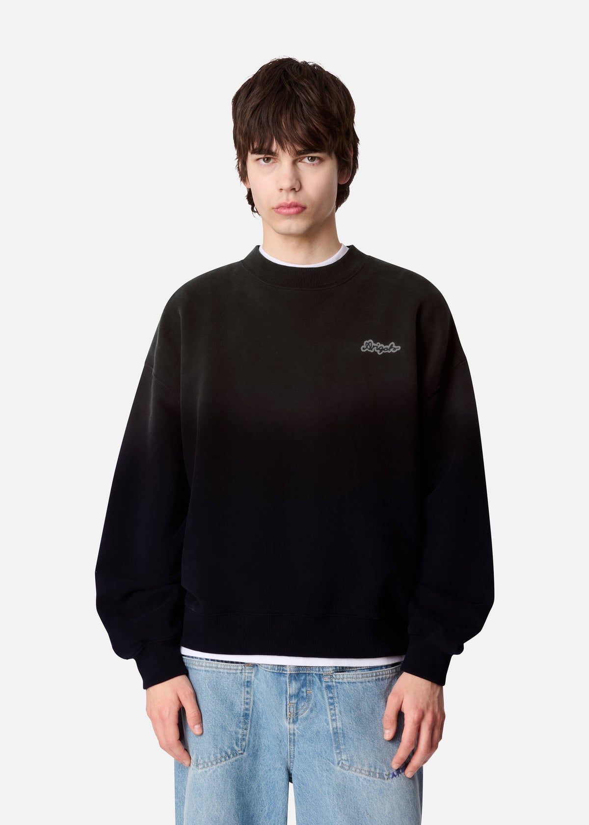 Trace Washed Sweatshirt - Black - image 2