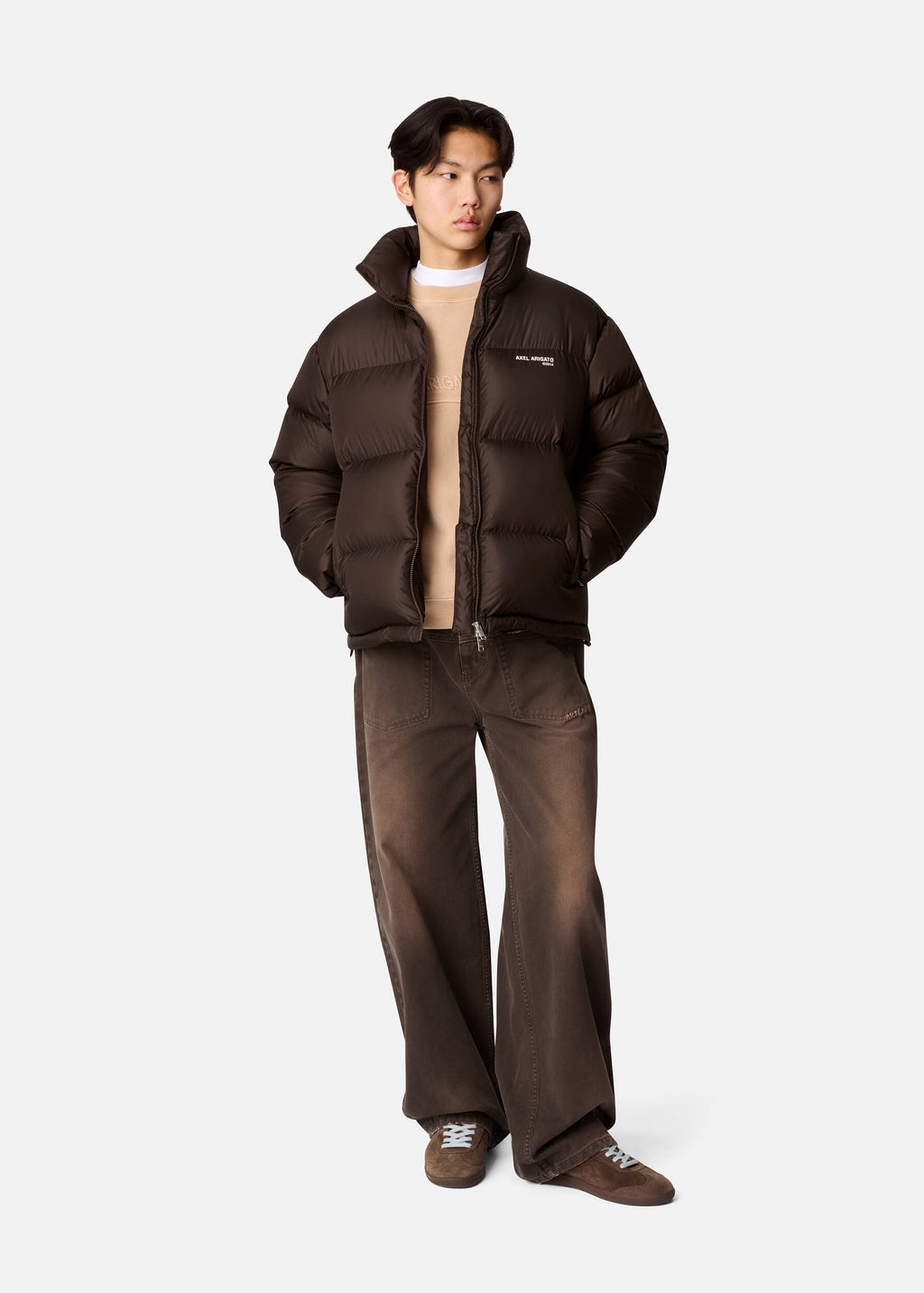 Observer Puffer Jacket - Dark Brown - image 4
