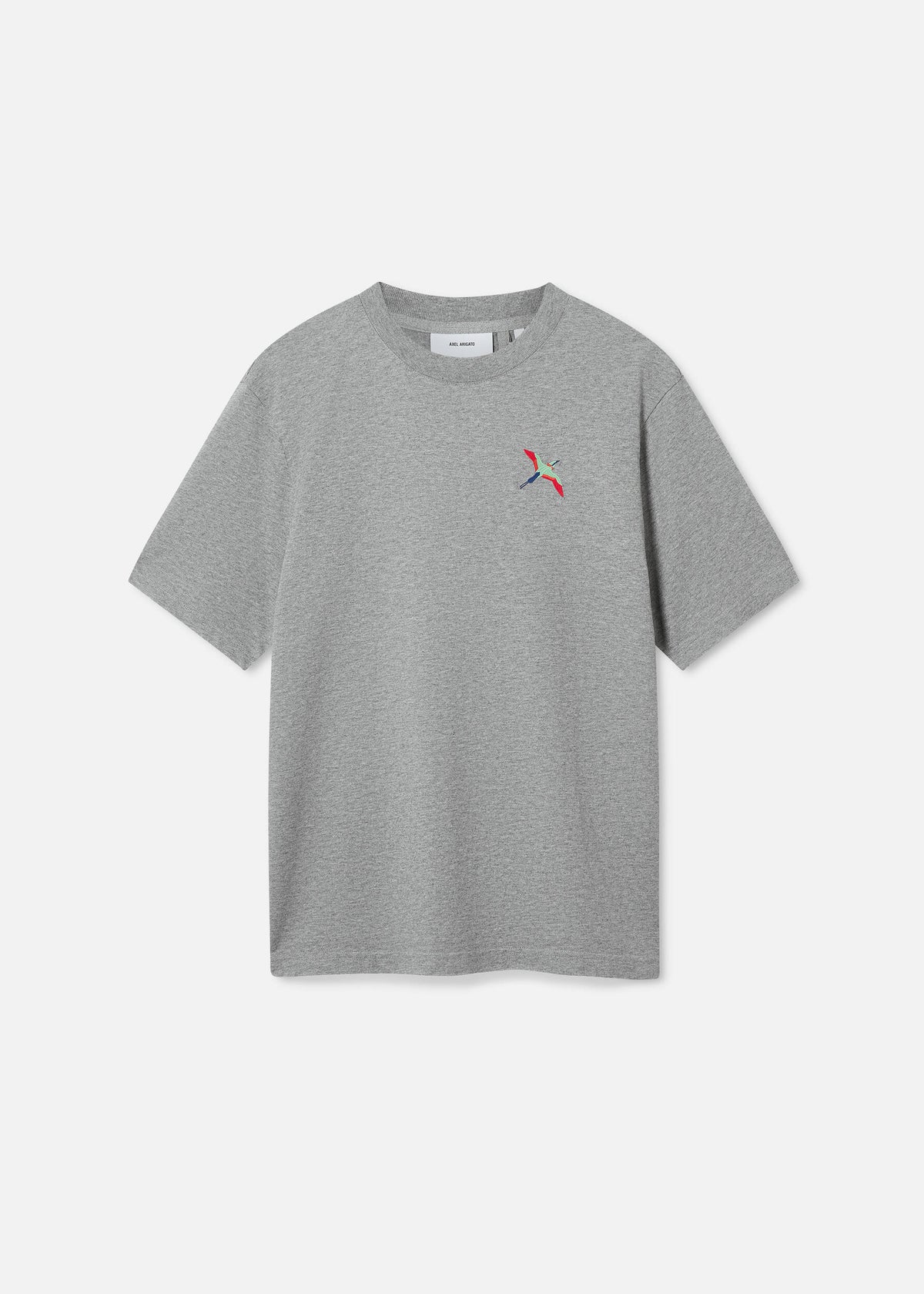 Bee Bird T-Shirt - Grey Melange - image 2