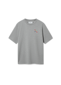 Bee Bird T-Shirt - Grey Melange - image 1